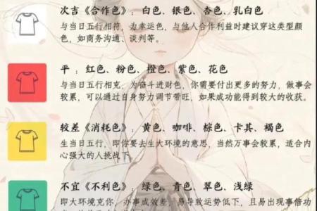 2025年3月31日今日五行穿衣颜色大吉