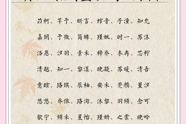 2021年9月24日出生的女孩健康顺遂名字推荐姓名