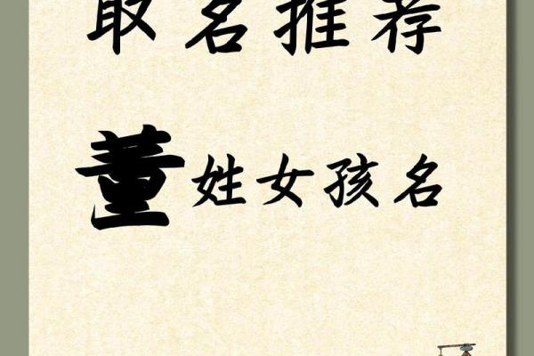 董姓女孩名字大全-董姓女孩起名字大全-董姓名字大全姓名