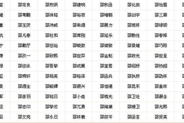 邵姓男孩名字大全-邵姓男孩起名字大全-邵姓名字大全姓名