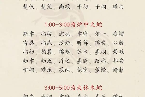 凌晨4点出生的属蛇男孩如何起名姓名 凌晨4点出生的属蛇男孩如何起名姓名