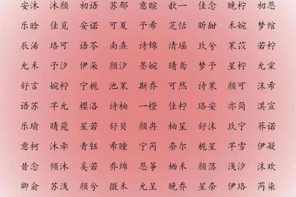 2021年7月5日出生的女孩取名大全,清新有诗意姓名