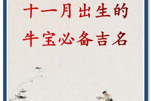 午时出生的属牛男孩适合用哪些字起名姓名