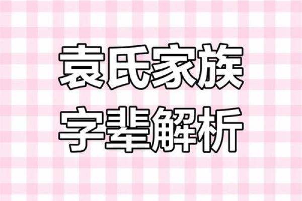 袁氏家族的字辈排行和家谱记载-姓名学-华易网姓名